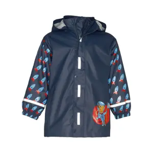 Baby raincoat Playshoes Die Maus Outer Space image-0