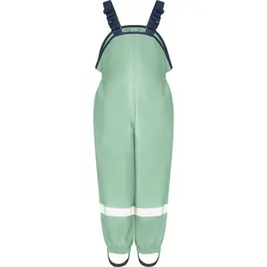 Baby fleece rain overalls Playshoes Pastel image-0
