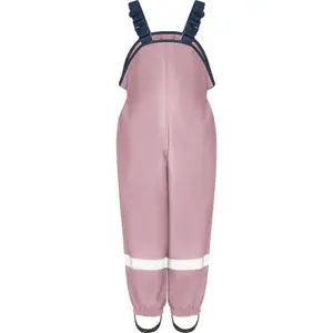 Baby fleece rain overalls Playshoes Pastel image-0