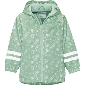 Baby waterproof jacket with fleece lining Playshoes image-0