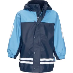 Children's waterproof jacket with fleece lining Playshoes image-0