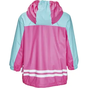 Children's waterproof jacket with fleece lining Playshoes image-1