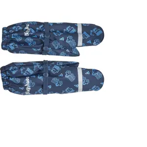 Baby construction mud gloves with fleece lining Playshoes image-0