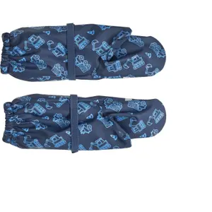 Baby construction mud gloves with fleece lining Playshoes image-1