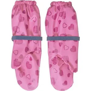 Mud gloves with fleece-lined heart for babies Playshoes image-1