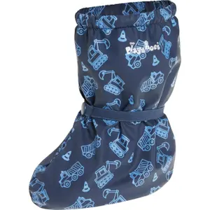 Children's fleece overshoes Playshoes Construction Site image-0