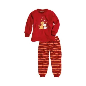 Baby pyjamas Playshoes Terry Cats image-0