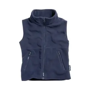 Sleeveless baby fleece jacket Playshoes image-0