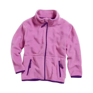 Contrast baby fleece jacket Playshoes image-0