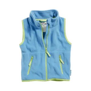 Large child contrast fleece sleeveless jacket Playshoes image-0