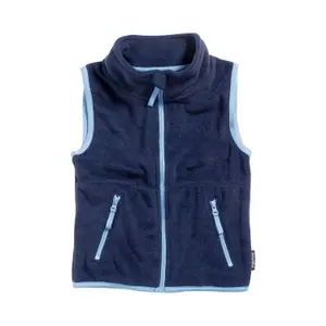 Large child contrast fleece sleeveless jacket Playshoes image-0