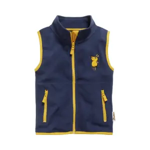 Baby boy sleeveless fleece jacket Playshoes Die Maus image-0