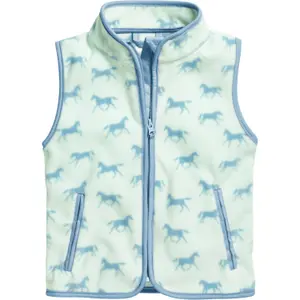 Baby fleece vest Playshoes Horses image-0