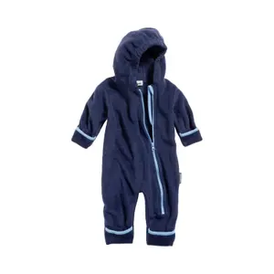 Contrast fleece baby suit Playshoes image-0