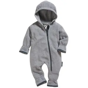 Baby fleece suit Playshoes Mottled image-0