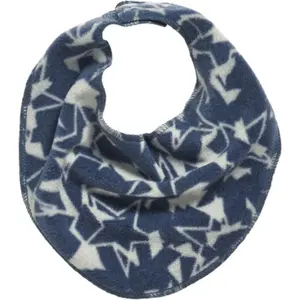 children's fleece triangle scarf Playshoes Stars Camouflage image-0
