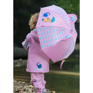 Girl 3d umbrella Playshoes Mouse & Elephant image-2