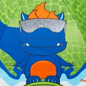 3d children's umbrella Playshoes Dino image-1