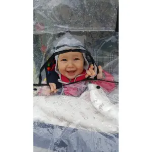Rain cover for baby buggy Playshoes Universal image-3