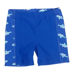 Children's swim shorts with uv protection Playshoes Shark image-0