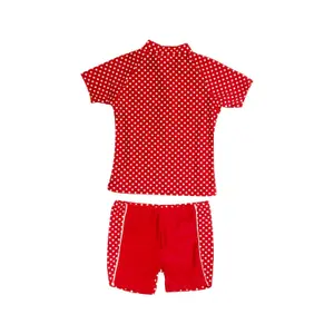 2-piece swimsuit with uv protection for children Playshoes Dots image-0
