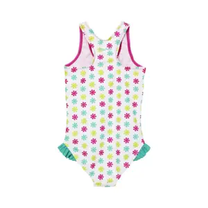 1-piece floral swimsuit with uv protection for children Playshoes Die Maus image-1