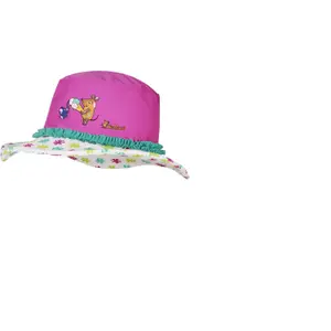 Flowered bob with uv protection for children Playshoes Die Maus image-0