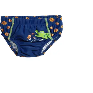 Baby boy swim trunks with uv protection Playshoes Crocodile image-0