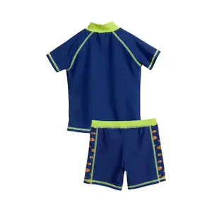 2-piece swimsuit with uv protection for baby girls Playshoes Crocodile image-0