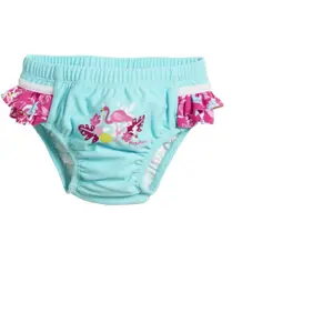Baby girl swim brief with uv protection Playshoes Flamingo image-0