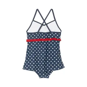 1-piece swimsuit with skirt and uv protection large girl Playshoes image-1