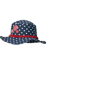 Sun hat with UV protection for girls Playshoes Hearts image-0