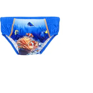Baby boy swim trunks with uv protection Playshoes Underwater World image-0