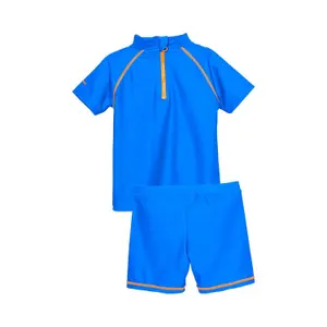 2-piece swimsuit with uv protection for baby girls Playshoes Underwater World image-1