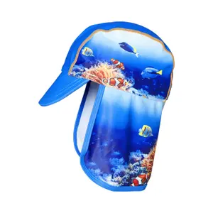 Children's cap with uv protection PlayTrainers Underwater World image-0