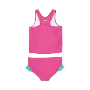 Girl's 2-piece swimsuit with uv protection Playshoes Mermaid image-1