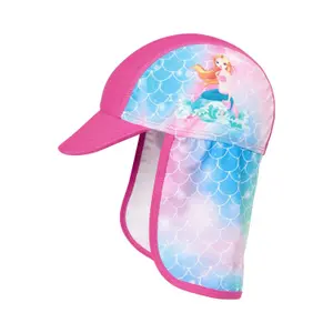 Girl's cap with uv protection PlayTrainers Mermaid image-0