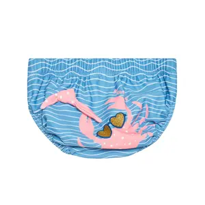 Baby bathing suit with uv protection Playshoes Crab image-1