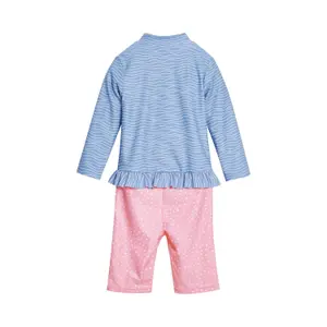 1-piece swimsuit 1/1 arms with baby uv protection Playshoes Crab image-1