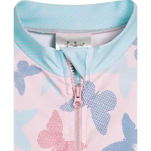 1-piece swimsuit 1/1 arms with baby uv protection Playshoes Butterfly image-2