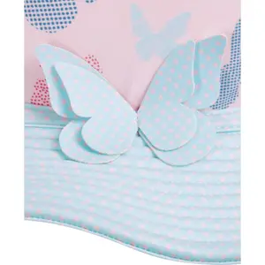 Bob with uv protection for girls Playshoes Butterfly image-3