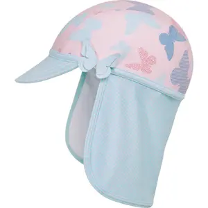 Girl's cap with uv protection PlayTrainers Butterfly image-0