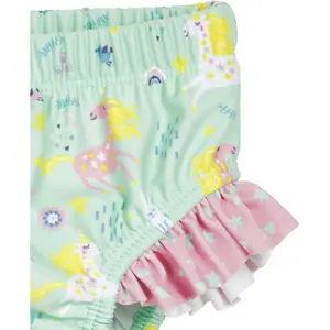 Baby girl swim brief with uv protection Playshoes Unicorn image-3