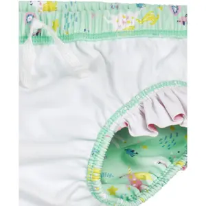 Baby girl swim brief with uv protection Playshoes Unicorn image-2
