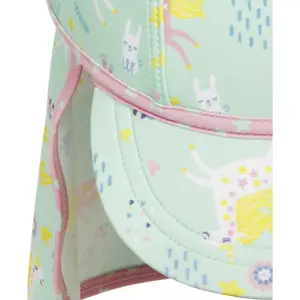Sun protection cap for girls Playshoes Unicorn image-3