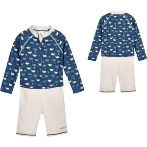 Romper uv baby protection Playshoes Whale image-0