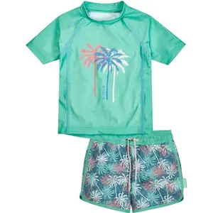Children's uv protection swimsuit Playshoes Palms image-0