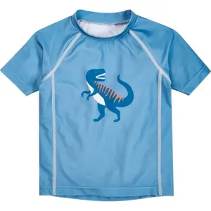 T-shirt uv arm protection 1/2 baby Playshoes Dino image-0