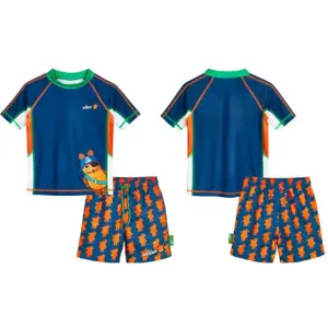 UV protection bath set with children's shorts Playshoes Die Maus Pirate image-0