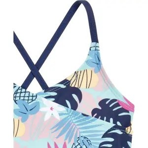 1-piece swimsuit with uv protection large girl Playshoes Flowers image-3